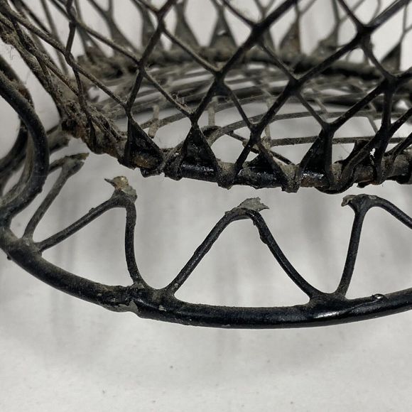 Vtg Chicken Wire Teapot Form Farmhouse Country Rustic Primitive Decor - AS IS - Picture 9 of 11